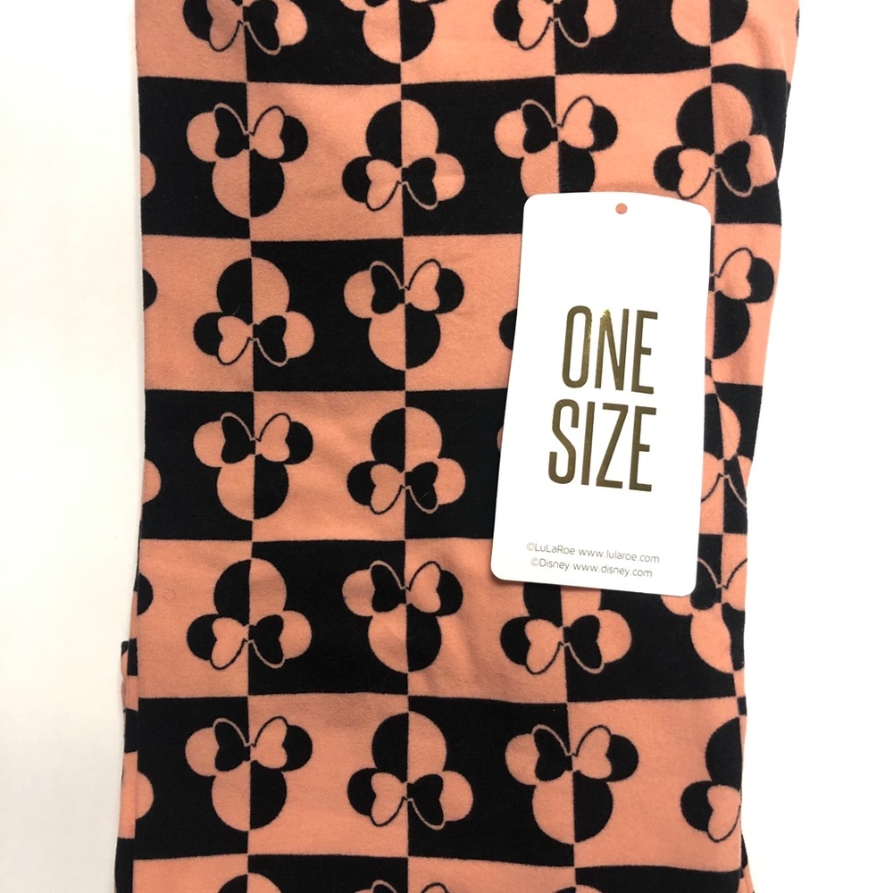 LuLaRoe Disney Minnie Leggings- OS